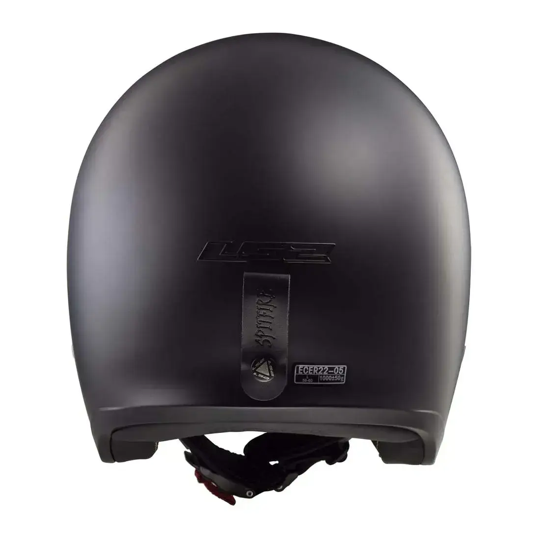 CASCO LS2 OPEN FACE OF599 - NEGRO MATE