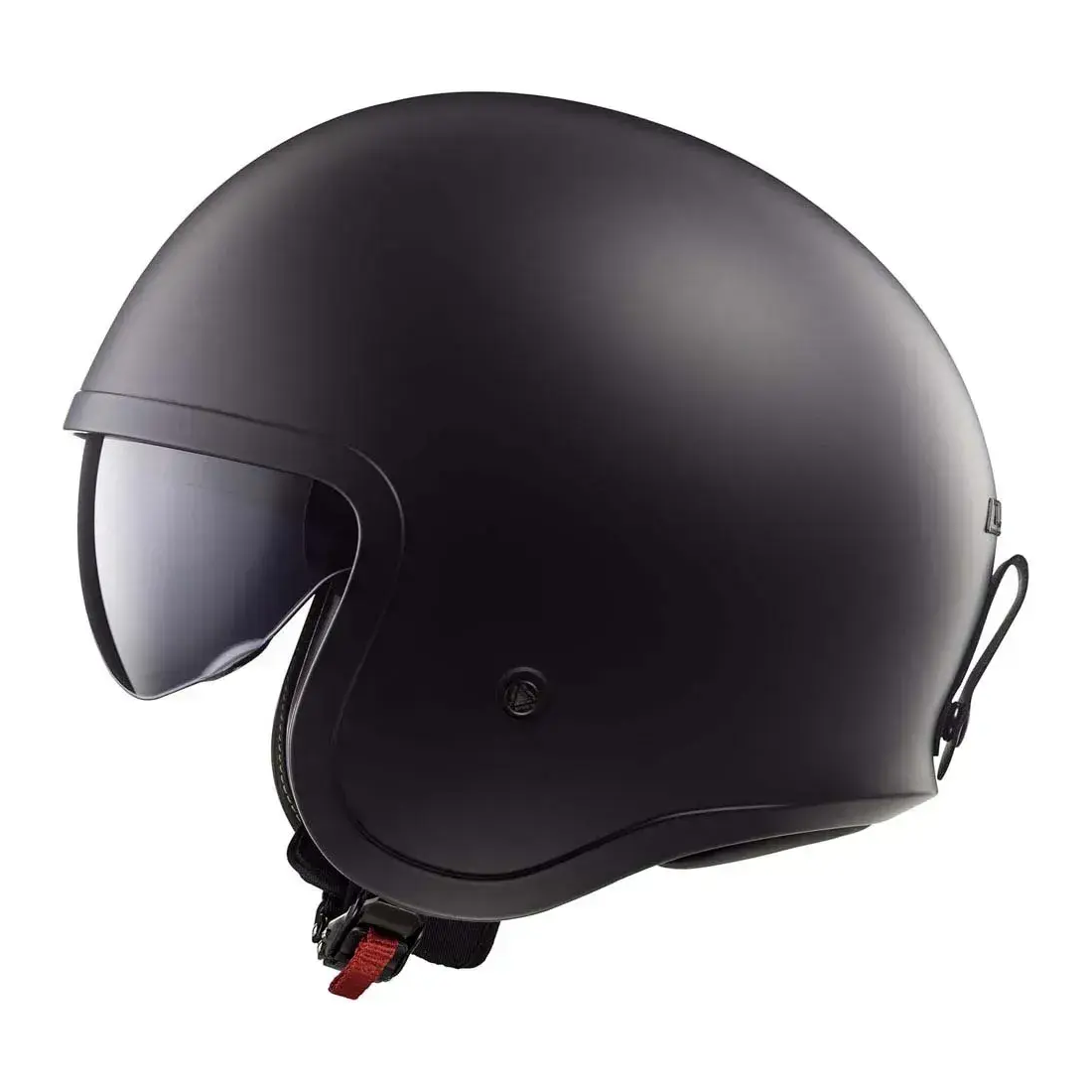 CASCO LS2 OPEN FACE OF599 - NEGRO MATE