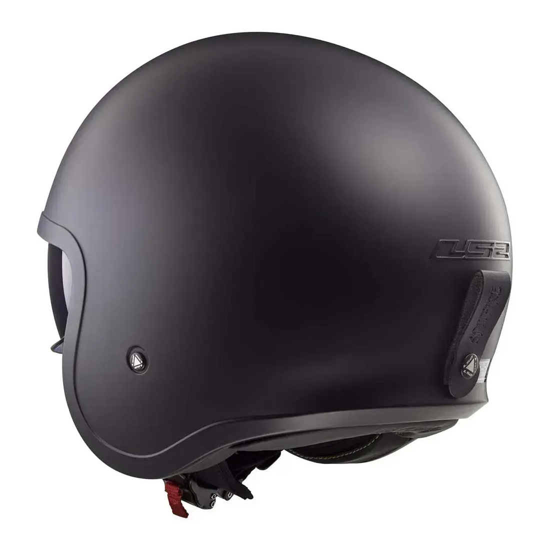 CASCO LS2 OPEN FACE OF599 - NEGRO MATE