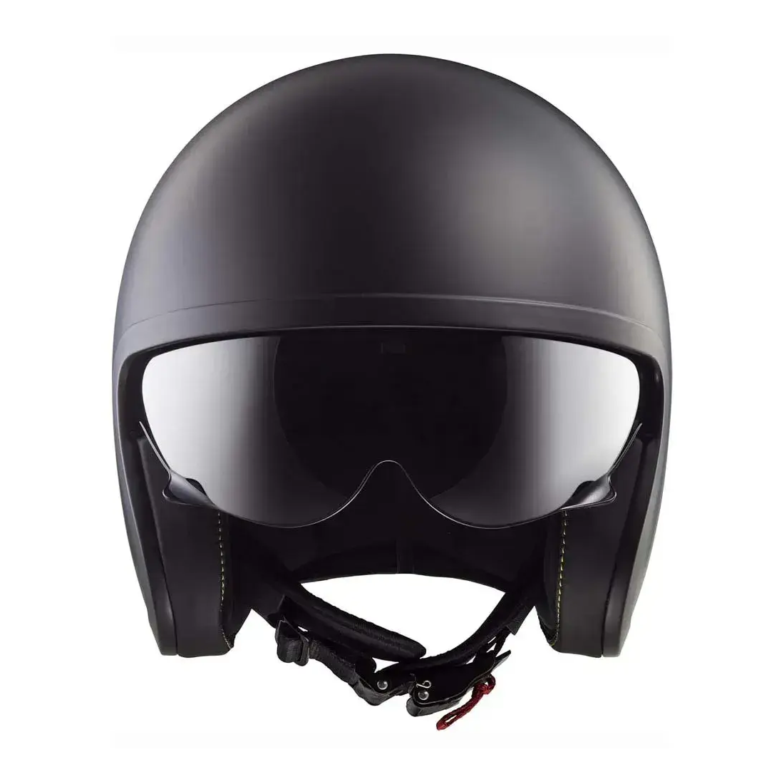 CASCO LS2 OPEN FACE OF599 - NEGRO MATE