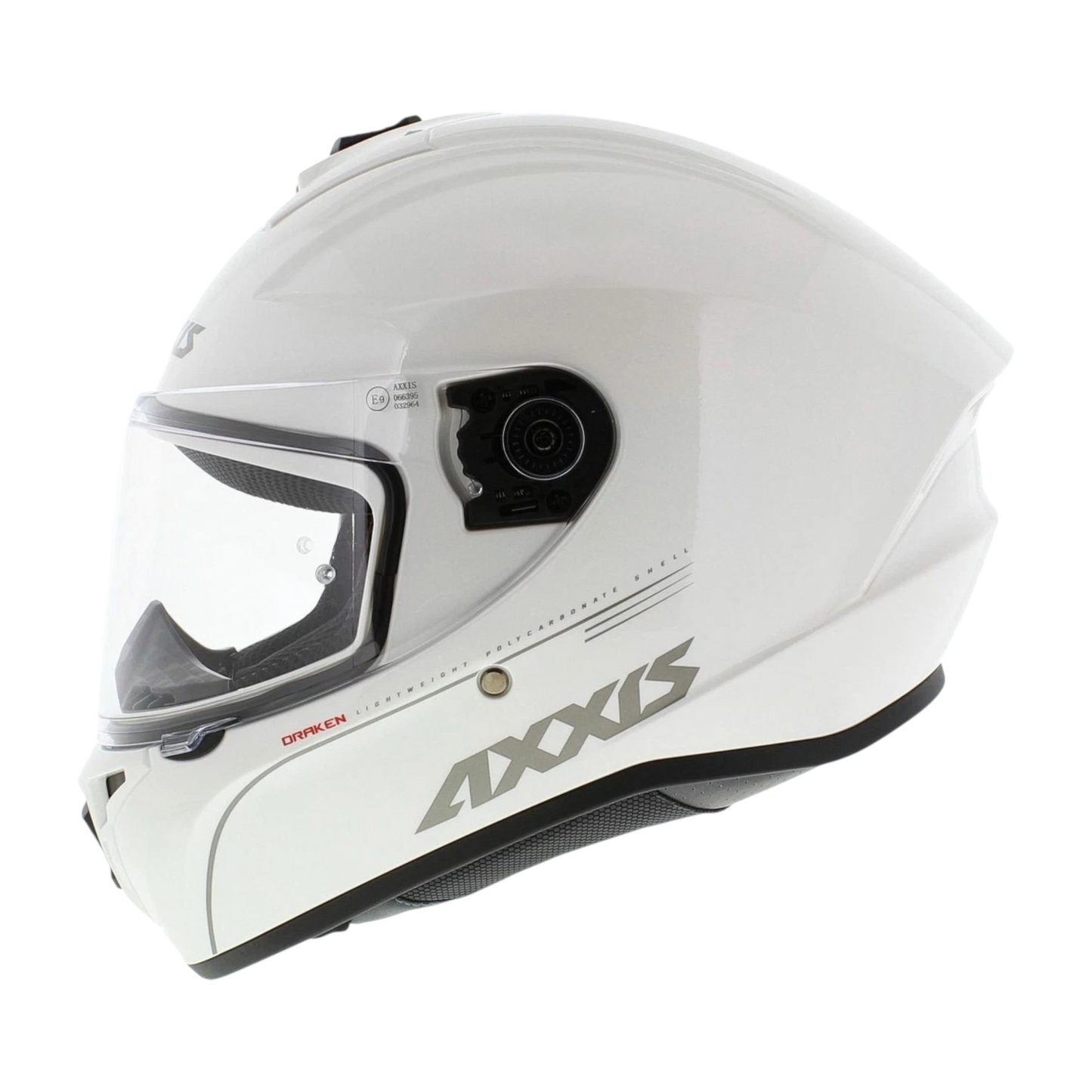 CASCO AXXIS DRAKEN BLANCO BRILLANTE