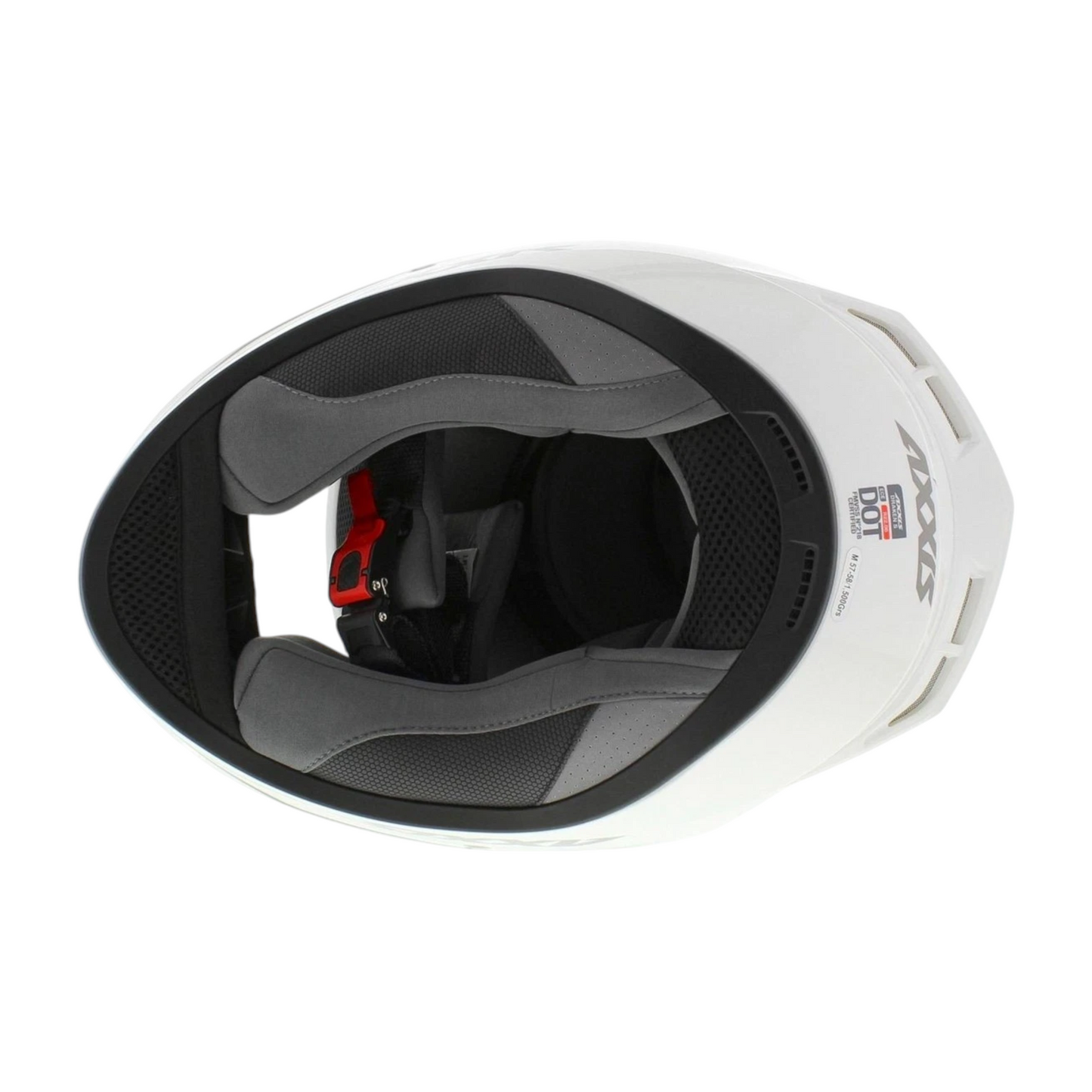 CASCO AXXIS DRAKEN BLANCO BRILLANTE