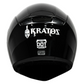 CASCO KRATOZ K30 NEGRO BRILLANTE