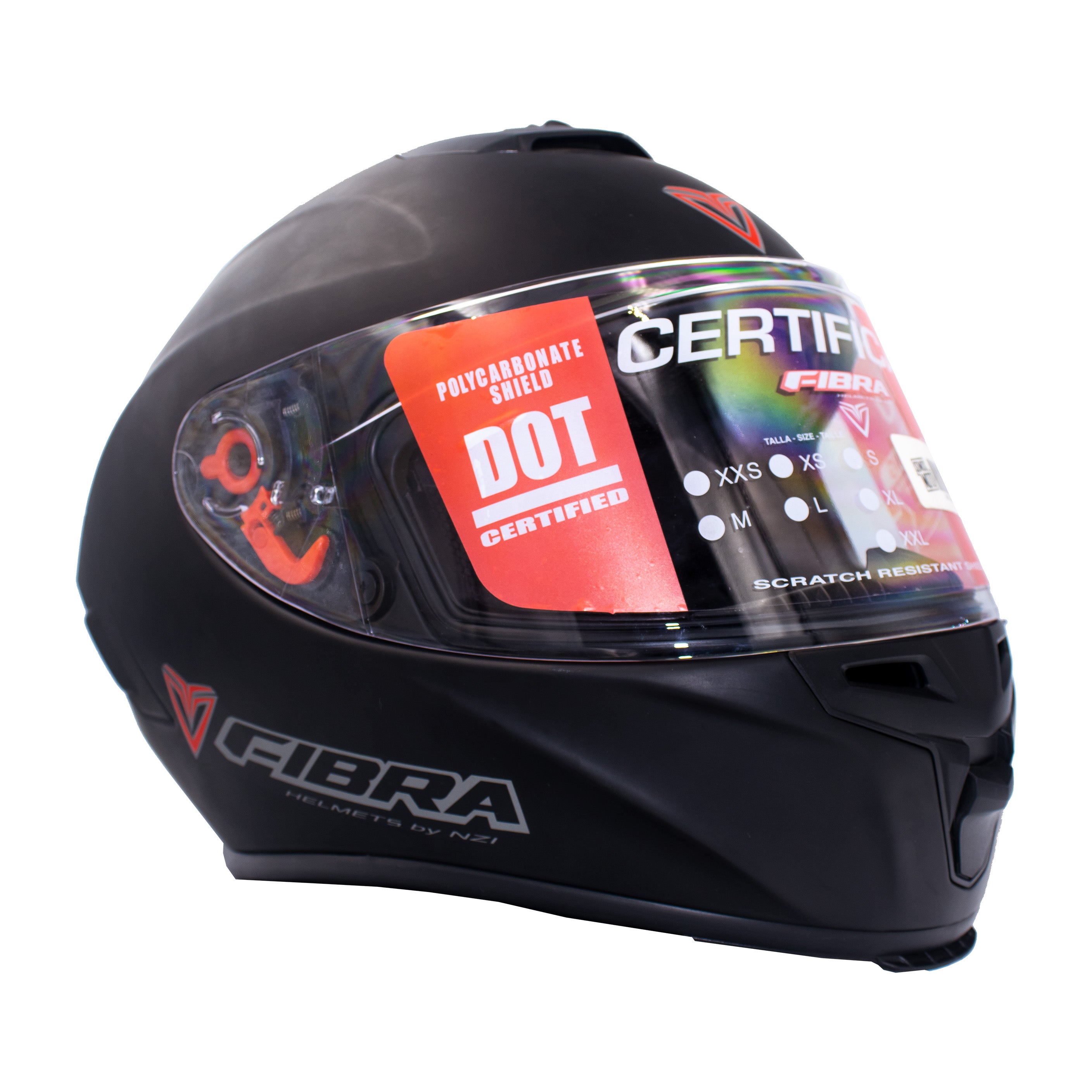 Casco cheap integral fibra