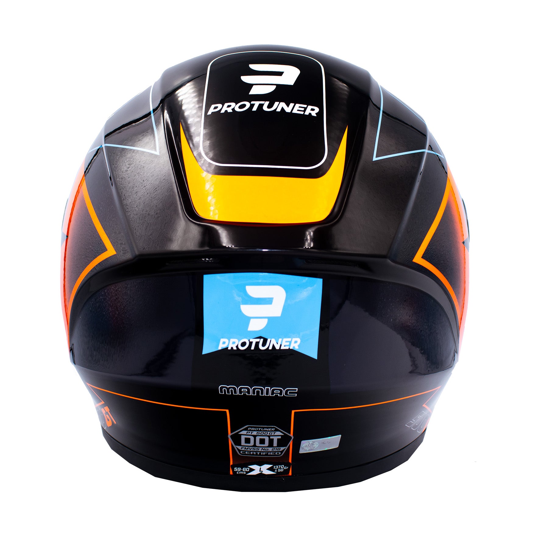 CASCO PROTUNER 500GT NEGRO AZUL Somos Moto